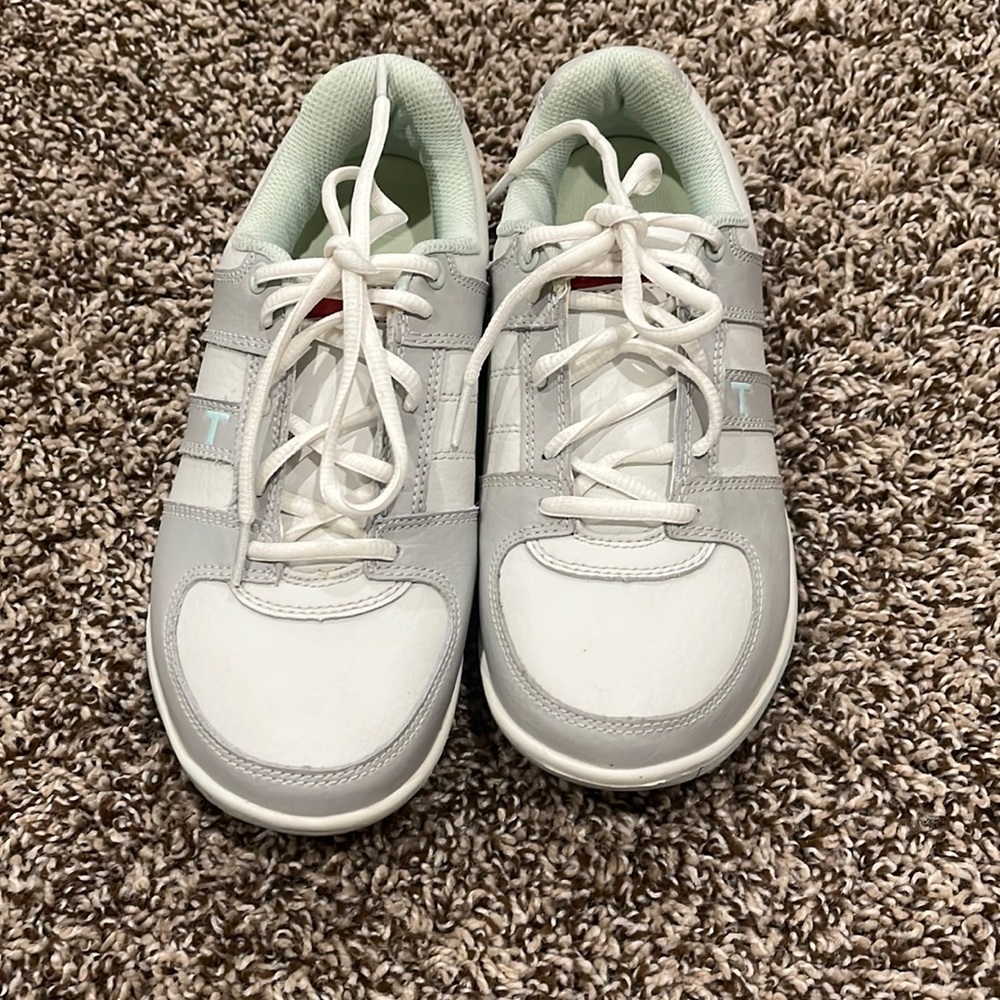 True Linkswear True Vegas Golf Shoes - White/Light Grey